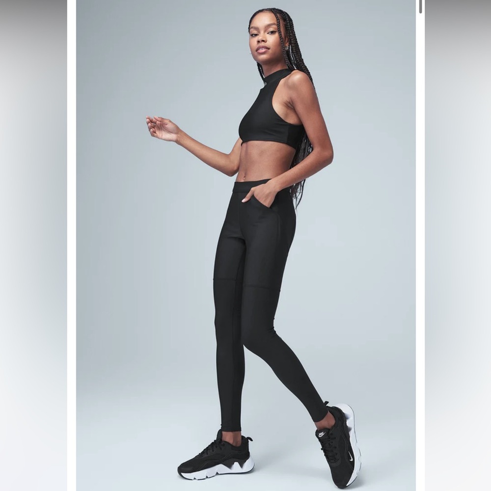 Alo Yoga High Waist Black Legging, NWT